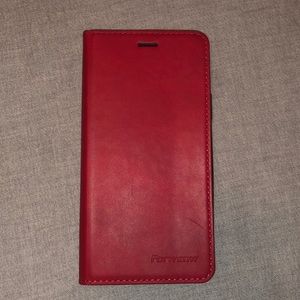 Red iPhone X case